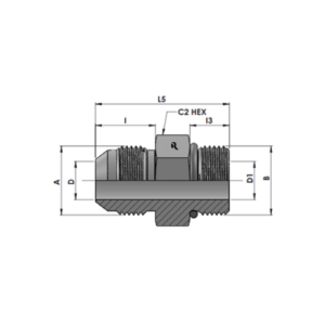 RJ6400-00-00-O Series MJ-MORB STRAIGHT