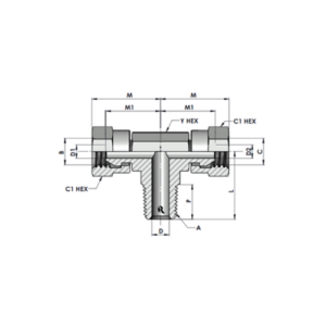 RJ1601-00-00-00 Series MP-FPS-FPS TEE