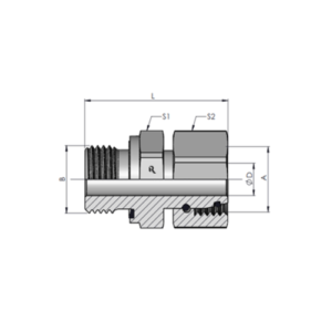 EGE-R-L Swivel Connector