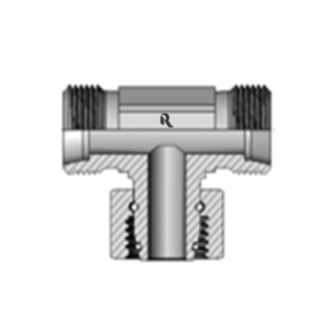 Swivel Nut Branch Tee