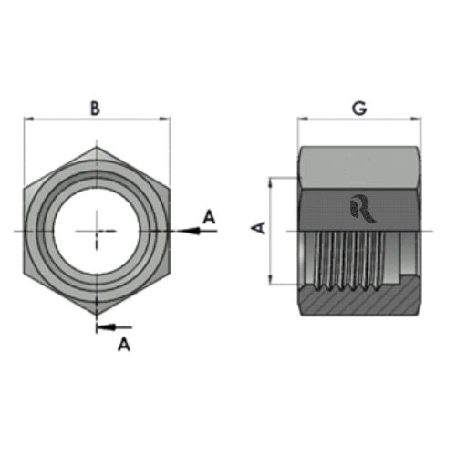 RJFS0318-00 Series Nut